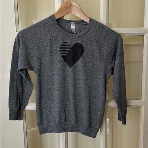 American Apparel Gray Long loose sleeve
